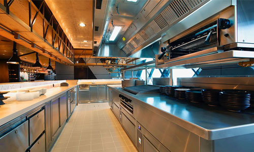 waldorf commercial kitchen