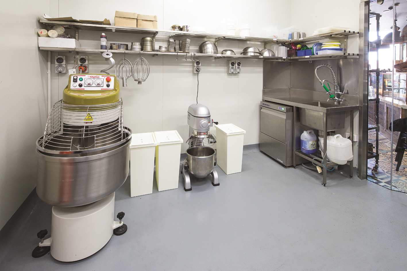 The Frelingos installed a wide range of Moffat equipment including a Tagliavini 9 Tray Deck Oven, Sottoriva Twist 60 Spiral Mixer and much more.