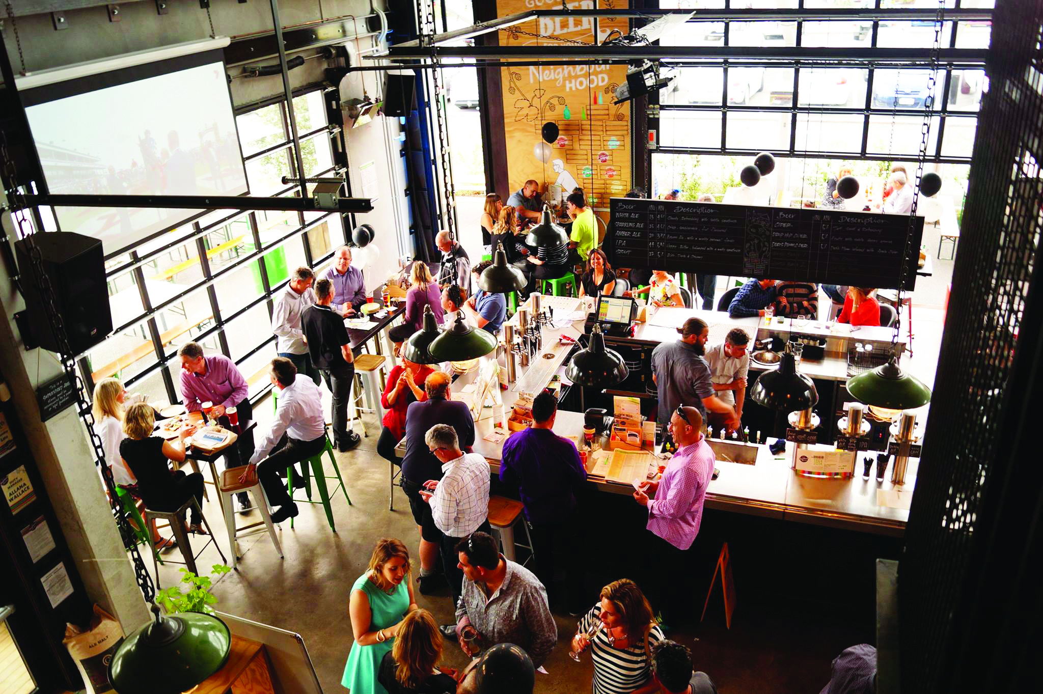 Within the 720 square metres of dining space the brand is consistent across every aspect of the visitor experience.