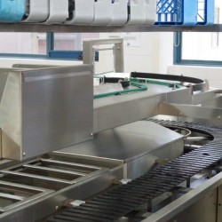 Moffat Wexiodisk Flight Dish Washing system at La Trobe Regional Hospital Victoria