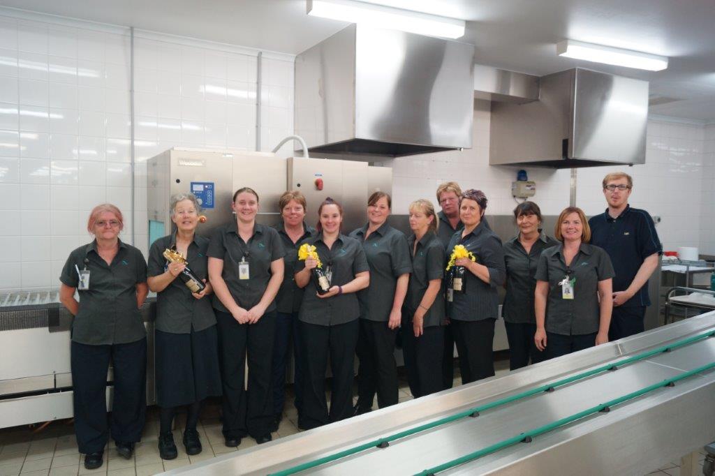 Moffat Wexiodisk Flight Dish Washing system at La Trobe Regional Hospital Victoria