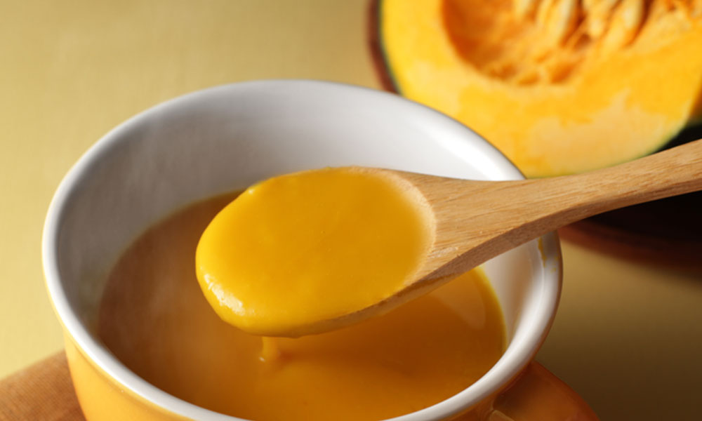 heartwarming pumpkin soup with a convotherm combi
